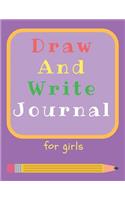 Draw and Write Journal for Girls