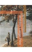 Walden: Large Print