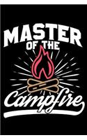 Master of the Campfire: A 6 X 9 Inch Matte Softcover Paperback Notebook Journal with 120 Blank Lined Pages