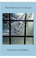 Snow Raining on Glass