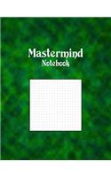 Mastermind Notebook: 1/5" Cross Grid Graph Rule, 144 Pages