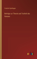 Beiträge zur Theorie und Technik des Romans