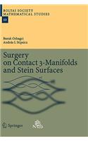 Surgery on Contact 3-Manifolds and Stein Surfaces
