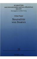 Neutralitaet von Staaten