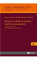 Sprache in Rede, Gespraech und Kommunikation