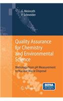 Quality Assurance for Chemistry and Environmental Science