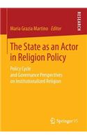 The State as an Actor in Religion Policy