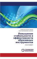 Povyshenie stabil'nosti i effektivnosti abrazivnykh instrumentov