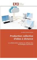 Production Collective d'Idées À Distance