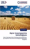 Aqrar masinqayirma texnologiyasi
