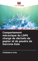 Comportement mécanique du LDPE chargé de déchets de papier et de poudre de Garcinia Kola