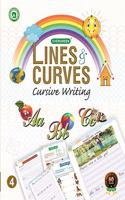 Evergreen Line & Curves (Cursive Writing) : Class 4