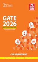 GATE 2026 Civil Engineering Book | 30 Years Previous Year Solved Papers (1996â€“2025) | Chapterwise & Topicwise PYQs with Detailed Solutions | Includes General Aptitude & Engineering Mathematics