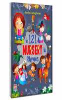 121 Nursery Rhymes - Illustrated Story Books for Kids and Childrens - Bedtime Moral Short Stories with Colourful Pictures in English | Hello Friend Books - Ages 3+ Years