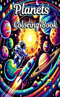 Planets Coloring Book