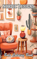 Nordic Designs Boho Coloring Book