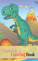 Dinosaur Coloring Book: Jumbo Kids Coloring Book With Dinosaur Facts