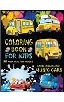 Car coloring book: CAR COLORING book, Ages 4-8.activity books for preschooler, for Boys, Girls, Fun.