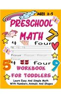 Preschool Math WorkBook For Toddlers
