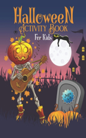 Halloween Activity Book for Kids Ages 4-8