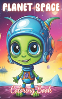 Planet and Space Coloring Book