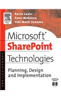 Microsoft SharePoint Technologies