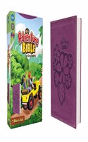 NIrV, Adventure Bible for Early Readers, Leathersoft, Purple, Full Color: New International Reader's Version, New Adventure Bible, Tropical Purple, Italian Duo-Tone