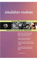 simulation routines Standard Requirements