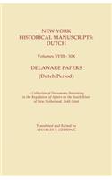 New York Historical Manuscripts
