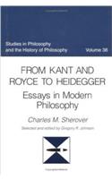 From Kant and Royce to Heidegger