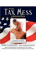 Annual Tax Mess Organizer for Massage Therapists, Estheticians & Spa Owners