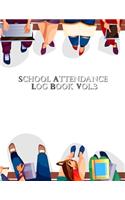School Attendance Log Book Vol. 3