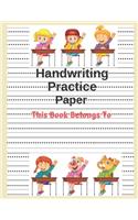 Handwriting Practice Paper...