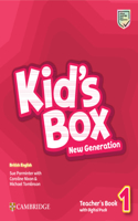 Kid's Box New Generation Level 1 Teacher's Book with Digital Pack British English