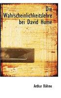 Die Wahrscheinlichkeitslehre Bei David Hume
