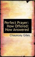 Perfect Prayer