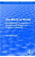The World of Words