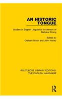 An Historic Tongue