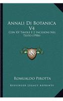 Annali Di Botanica V4