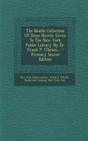 The Beadle Collection of Dime Novels