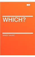 Which?: (English)