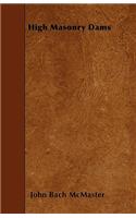 High Masonry Dams: (English)