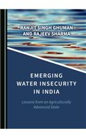 Emerging Water Insecurity in India: Lessons from an Agriculturally Advanced State