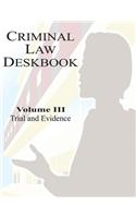 Criminal Law Deskbook