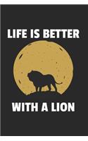 Löwe Notizbuch