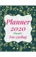 Planner 2020 for cycling: Jan 1, 2020 to Dec 31, 2020: Weekly & Monthly Planner + Calendar Views (2020 Pretty Simple Planners)