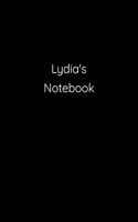 Lydia's Notebook: Notebook / Journal / Diary - 6 x 9 inches (15,24 x 22,86 cm), 150 pages.