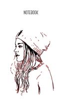 Notebook: Feminist Composition Notebook for school, work, or home! - Lined Journal - Minimalist Lovers - 110 pages