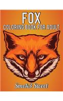 Fox Coloring Book for Adult