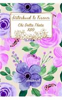 Sisterhood Is Forever Chi Delta Theta: Gift Planner for Greek Sororities, Sorority Sisters and Alumni